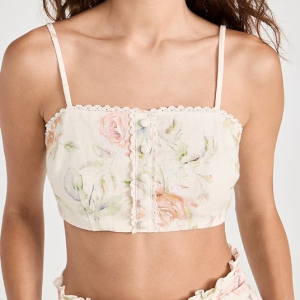 LoveShackFancy Emalou Top NWT